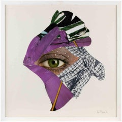 11 - Lilac Green - Collage by Genny Puccini - 1977