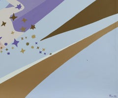 Gemini – Acryl auf Leinwand von Genny Puccini – 1973