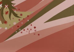 Lion - Acrylic on Canvas by Genny Puccini - 1973