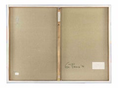 Polychrome Surface 766 - Acrylic on Canvas by Genny Puccini - 1973