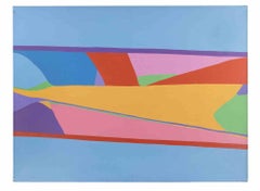 Polychrome Surface 766 - Acrylic on Canvas by Genny Puccini - 1973