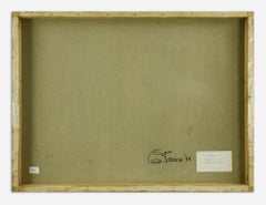 Taurus - Acrylic on Canvas by Genny Puccini - 1973