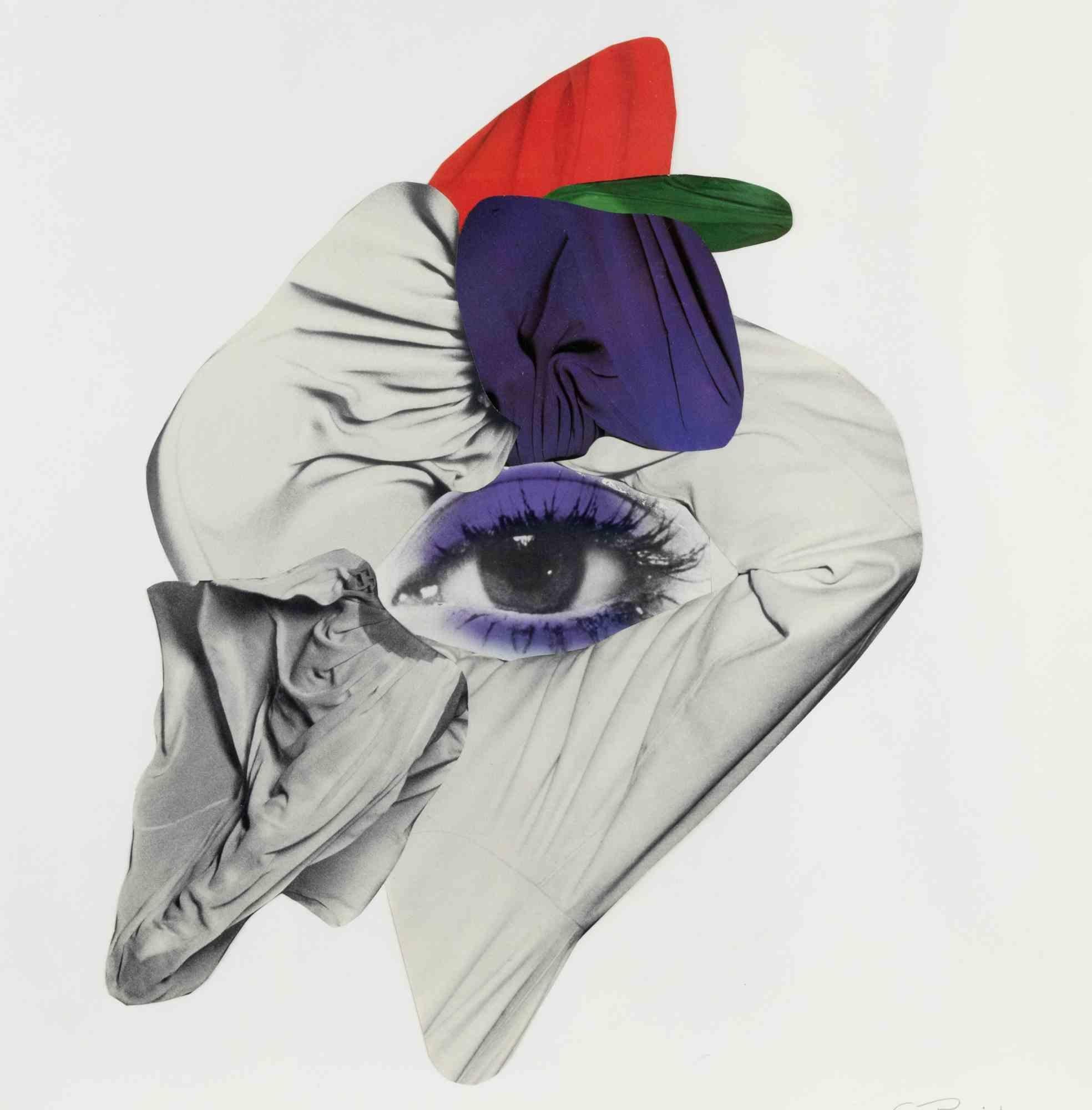 Weiß und Violett ist ein zeitgenössisches Kunstwerk von Genny Puccini aus dem Jahr 1977. 

Gemischte Farbcollage auf Papier.

Handsigniert und datiert am unteren rechten Rand.  









