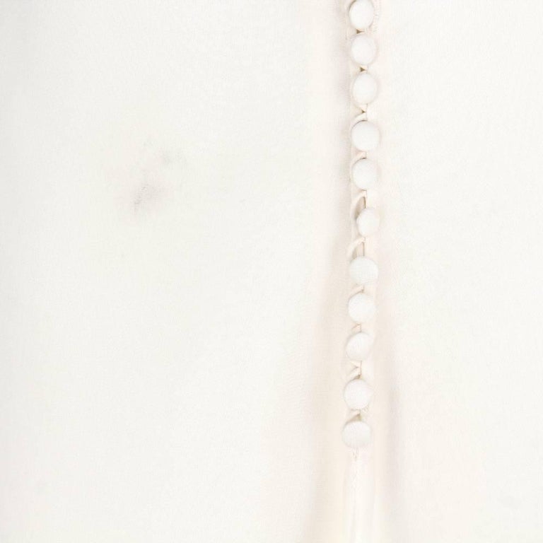 Genny White Ivory  Vintage Wedding Dress, 1990s For Sale 1