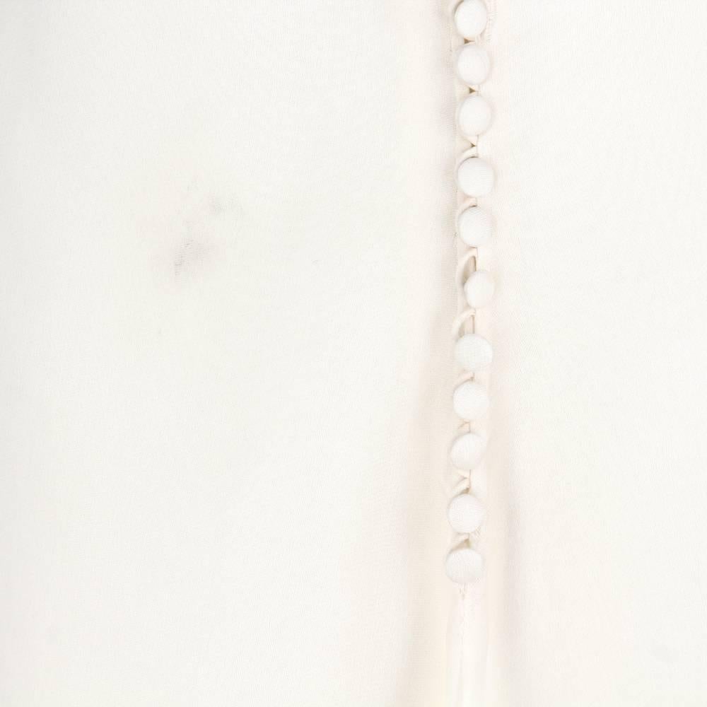 Genny White Ivory  Vintage Wedding Dress, 1990s 1
