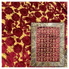 ""Genoa Velvet / Embroidery / Fabric / Rug / Modern Work"