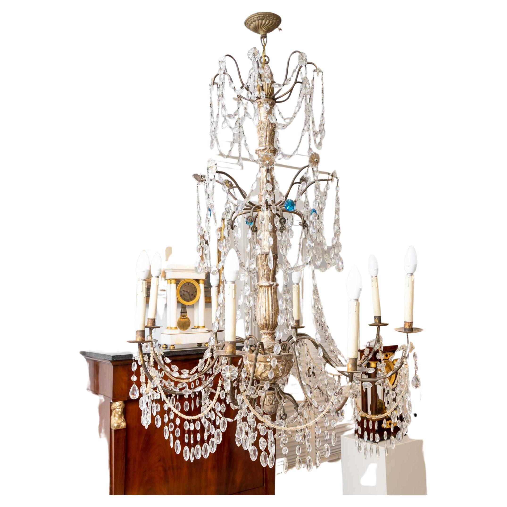Genoese Chandelier, Italy, 18th Century For Sale