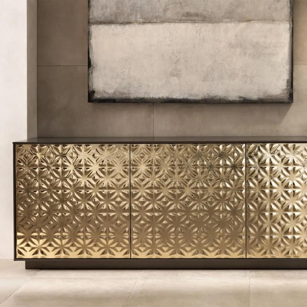 Effet bronze Enfilade Genova en bronze en vente