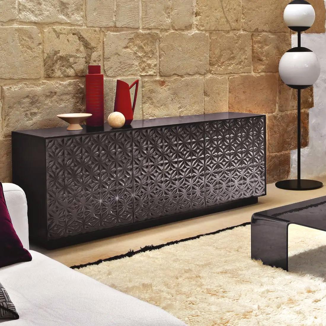 Vetro Credenza Genova Smocked in vendita