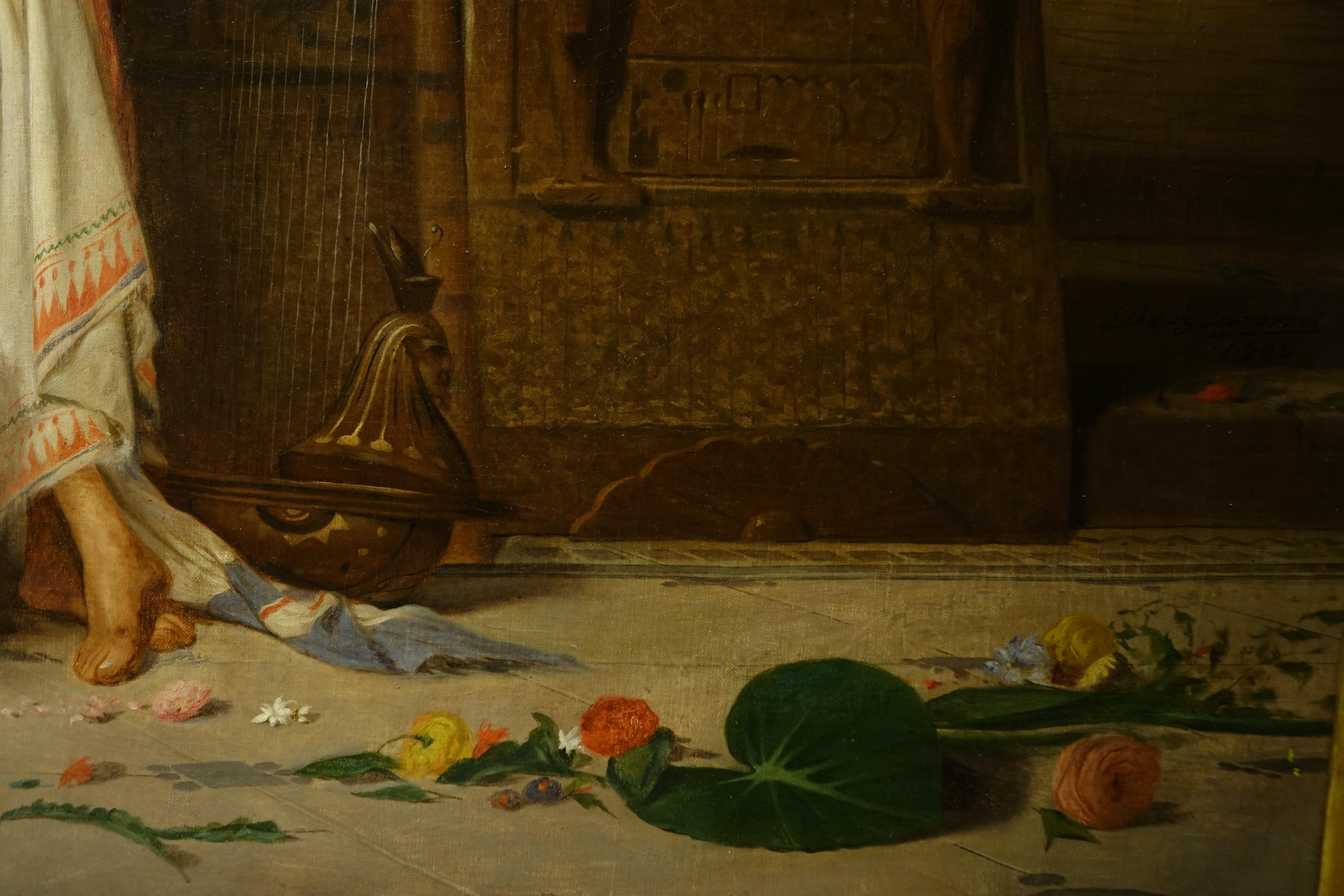 Genre Scene in Ancient Egypt, Eugenio De Giacomi, 1888 3