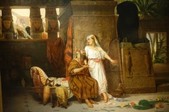 Genre Scene in Ancient Egypt, Eugenio De Giacomi, 1888