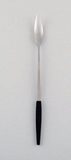 Gense, Sweden, Six Cold Meat Forks in Modern Design, 1960s-1970s