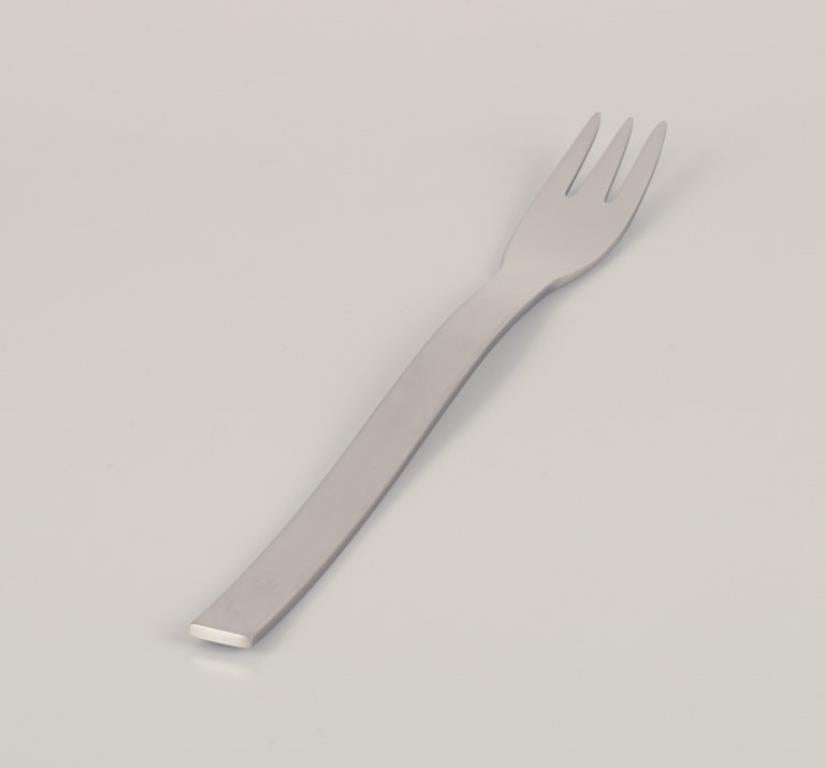 Swedish Gense, Sweden. Two serving forks in stainless steel. For Sale