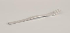 Gense, Sweden. Two serving forks in stainless steel. Late 20th C.