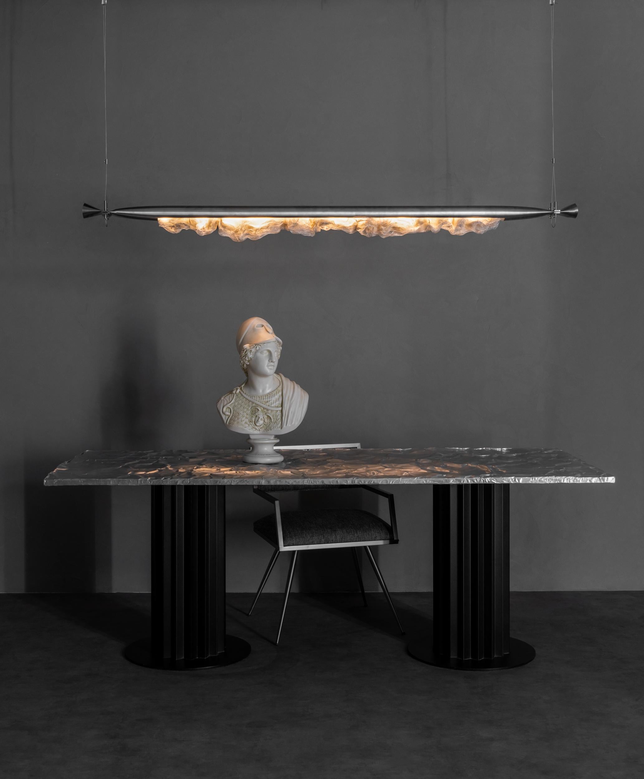 Post-Modern Lagu Genshi Decorative Pendant Lighting 150cm 59