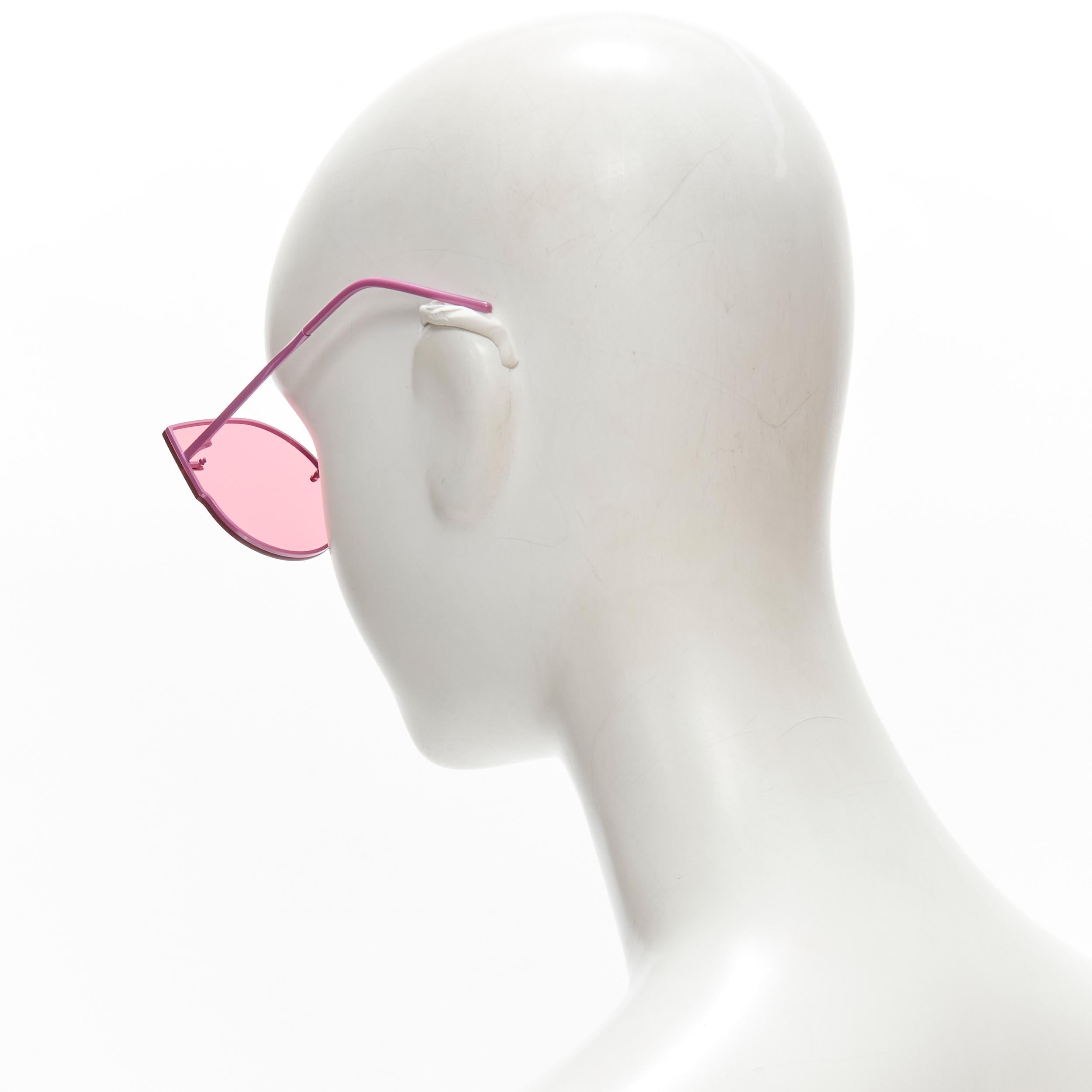 gentle monster pink sunglasses