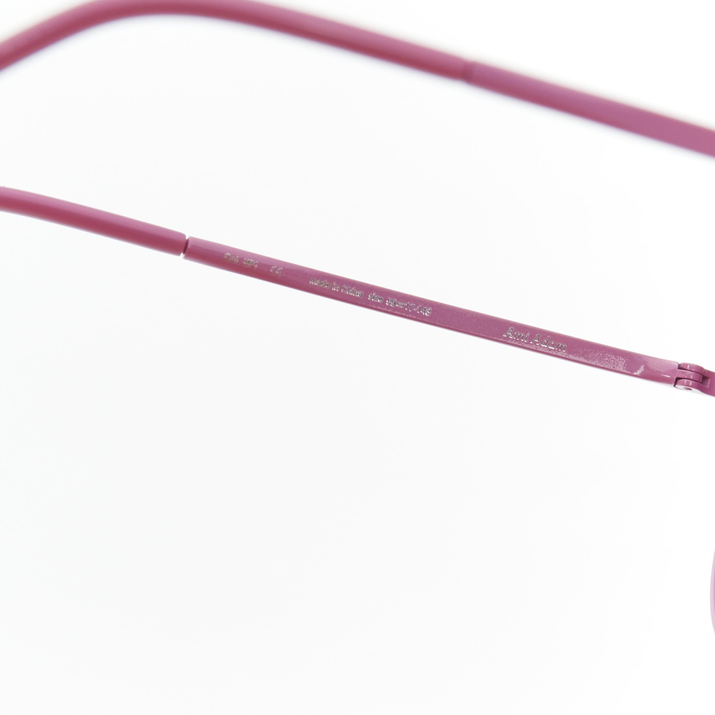 GENTLE MONSTER Ami Adam pink tint lens Cateye sunglasses 1