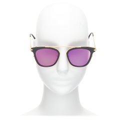 GENTLE MONSTER Moon Cuts orange marble reflective lens sunglasses