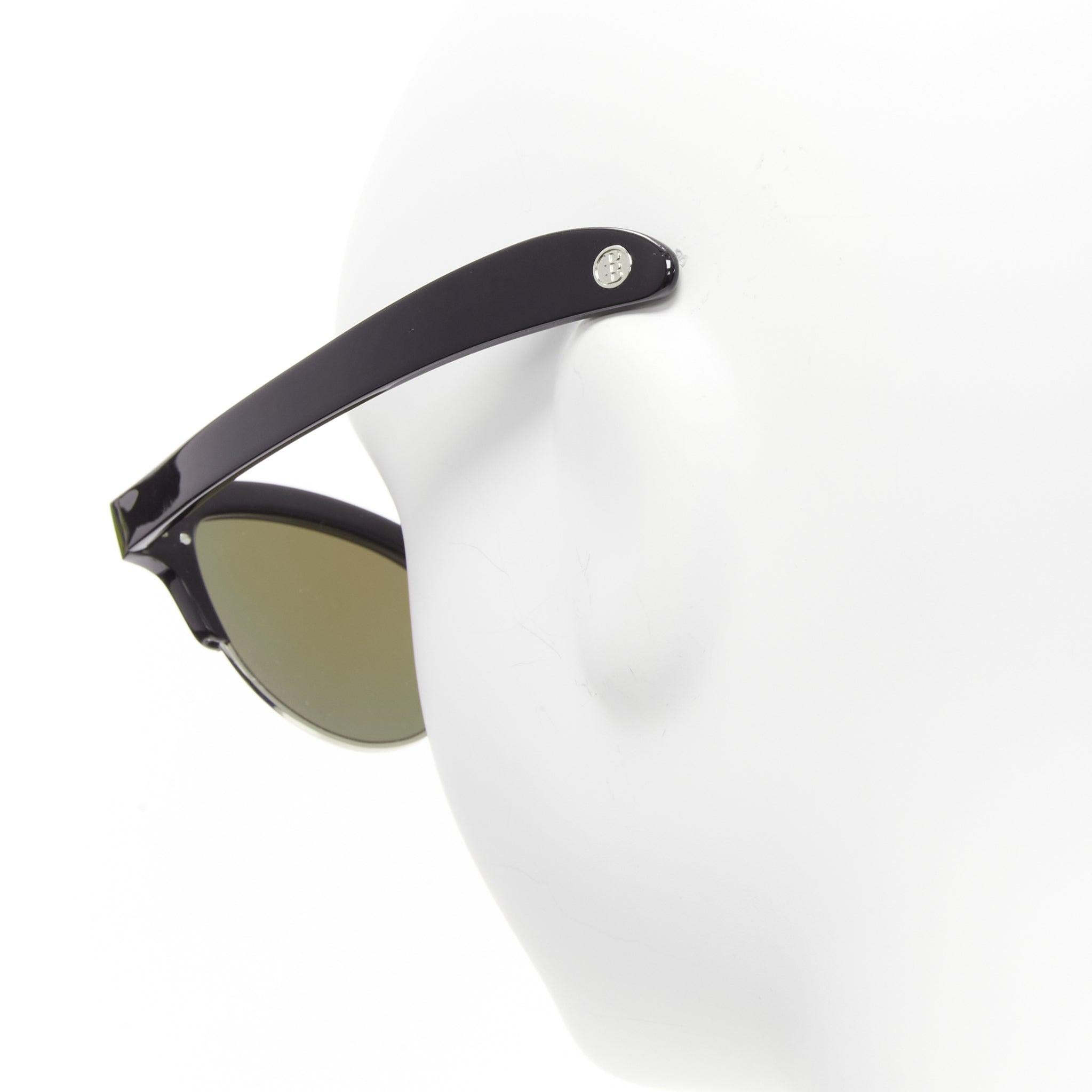 GENTLE MONSTER Pushbutton No.2 Inflexible J01 schwarze Cat-Eye-Sonnenbrille im Angebot 3