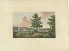 Gentle Repose at Österby: An 1824 Aquatint by Ulrik Thersner