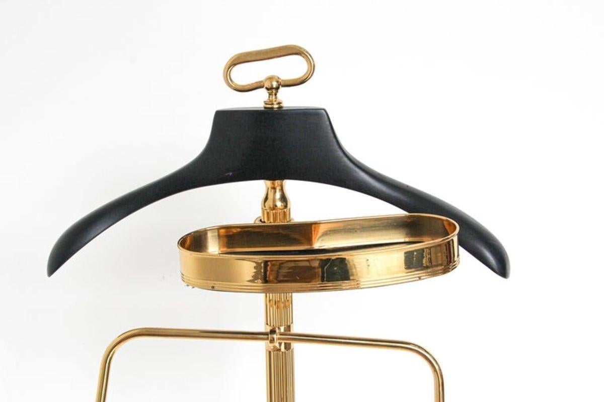 Italian Gentleman Elegant Brass Valet Maison Jansen Made in Italy