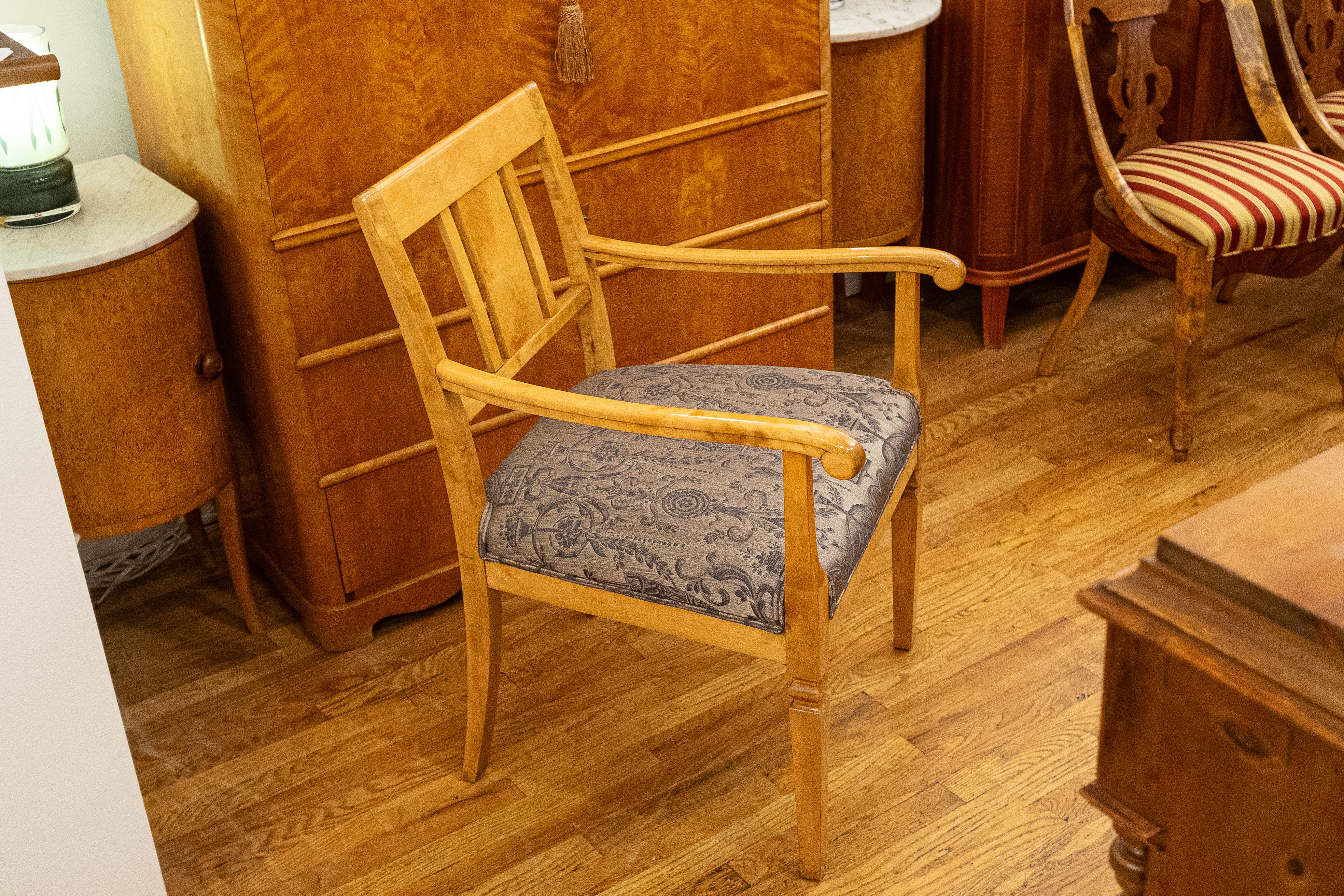 Gentleman's Biedermeier Desk Chair For Sale 9
