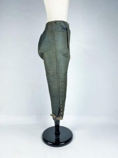 Gentleman's breeches in lampas Silk - France Louis XVI period Circa 1780