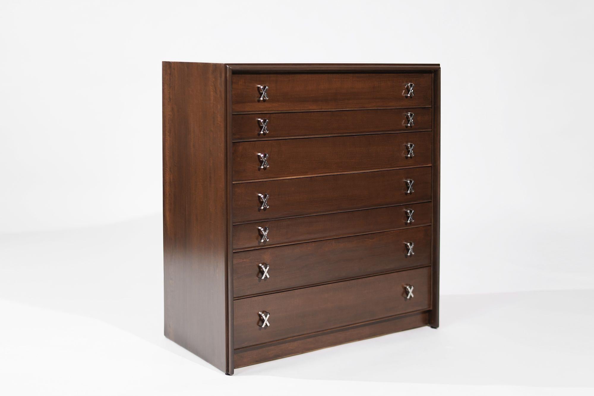 Mid-Century Modern Gentleman's Chest by Paul Frankl, C. 1950s For Sale