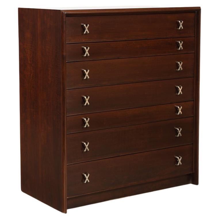 Gentleman's Chest of Drawers by Paul Frankl For Sale