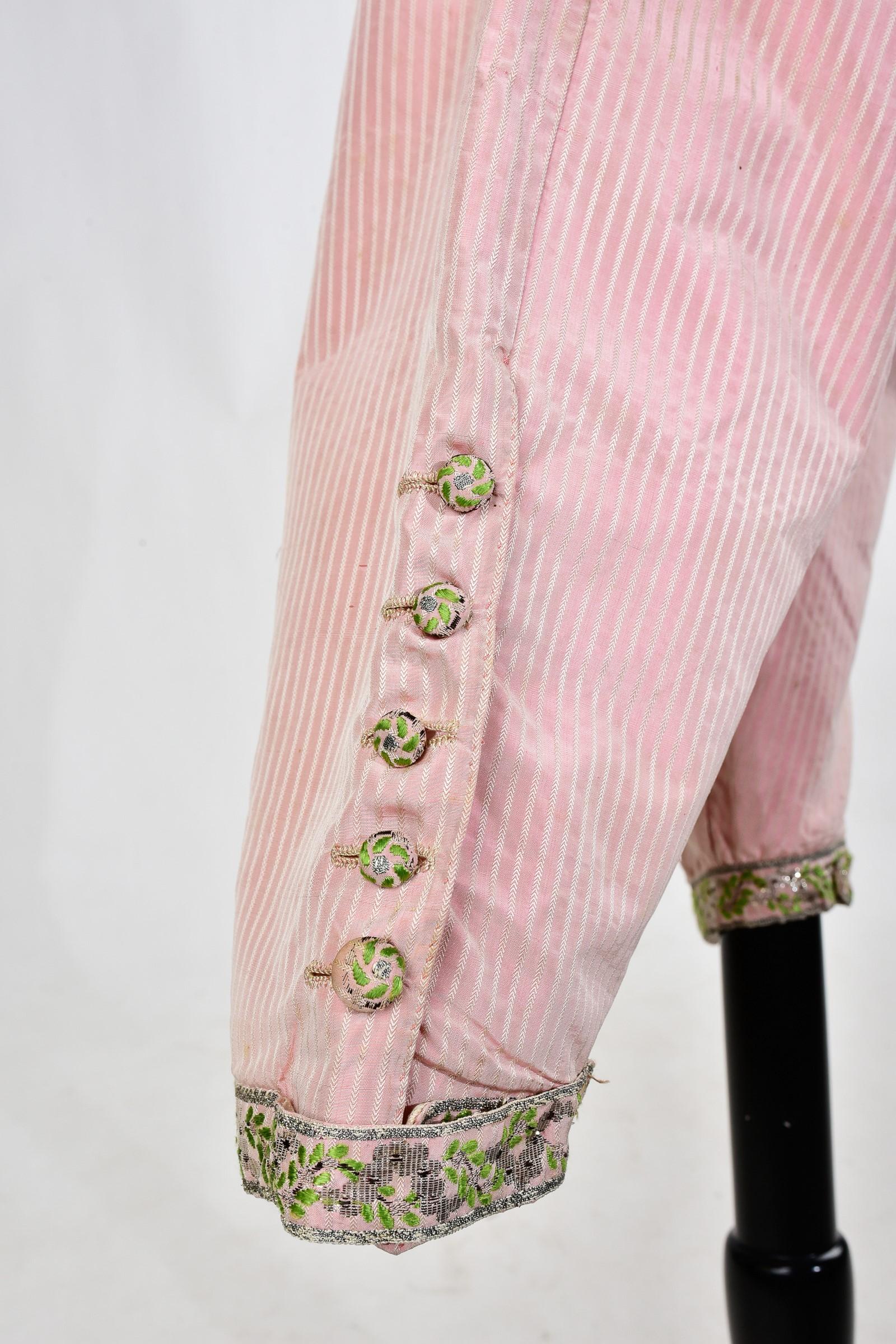 Gentleman's court breeches - France Circa 1780 7