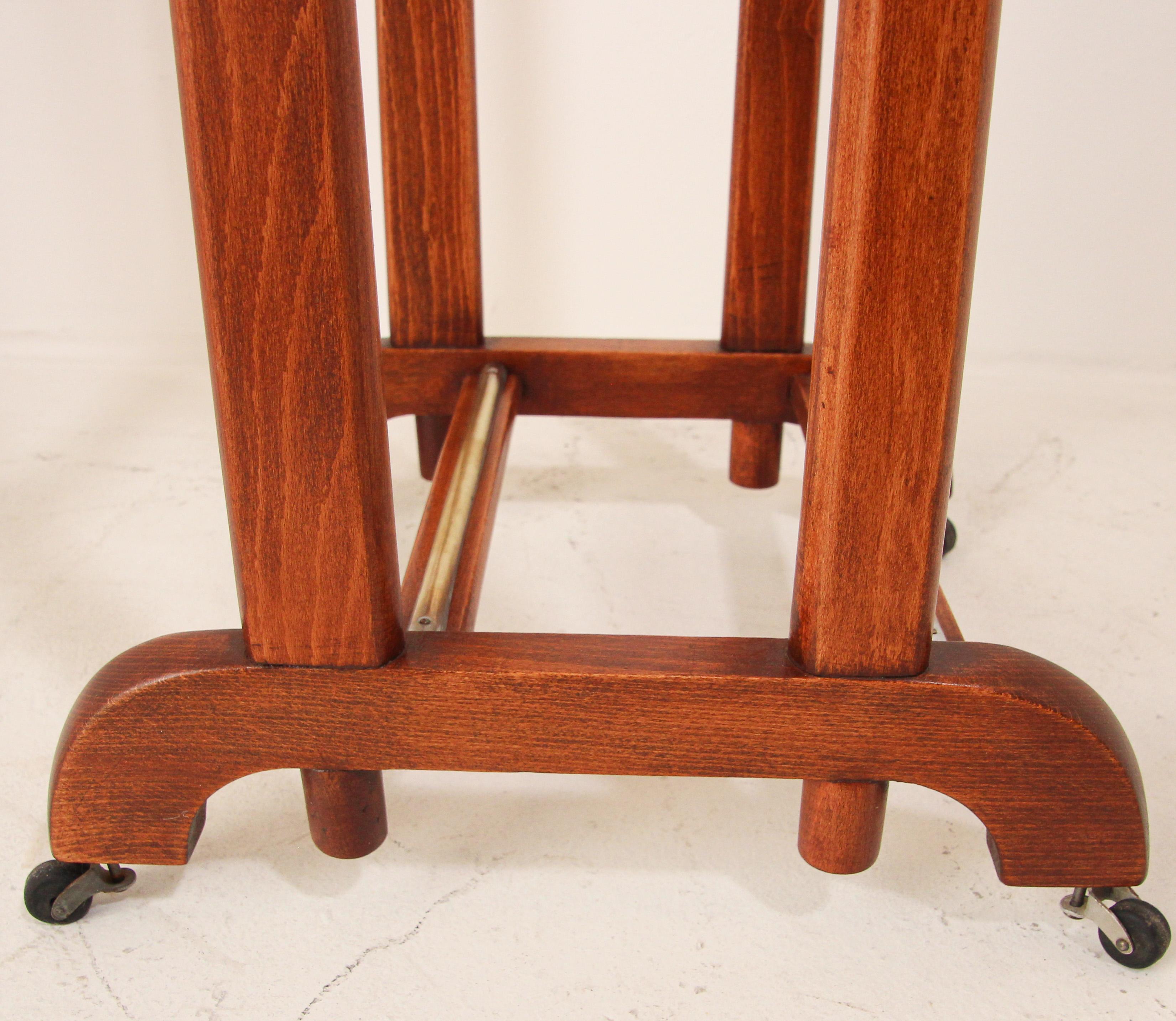 Wood Gentleman's Double Stand Valet by Ico Parisi for Fratelli Reguitti, 1960s