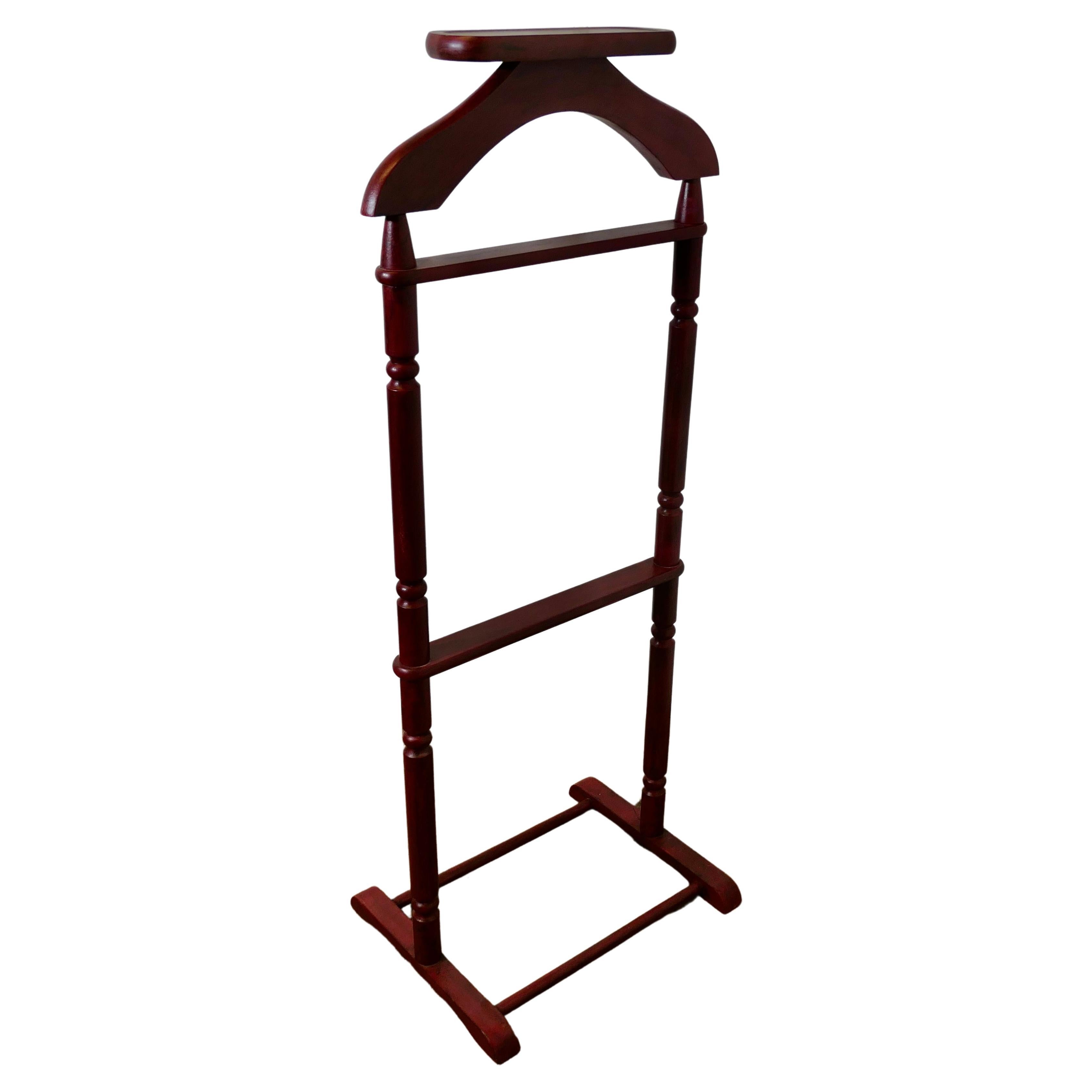 Gentleman’s Floor Standing Valet or Suit Hanger    A very useful piece 