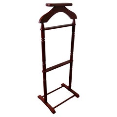 Retro Gentleman’s Floor Standing Valet or Suit Hanger    A very useful piece 