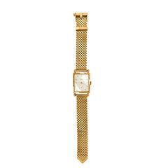 Vintage Gentlemans Gold Wristwatch, Vacheron & Constantin