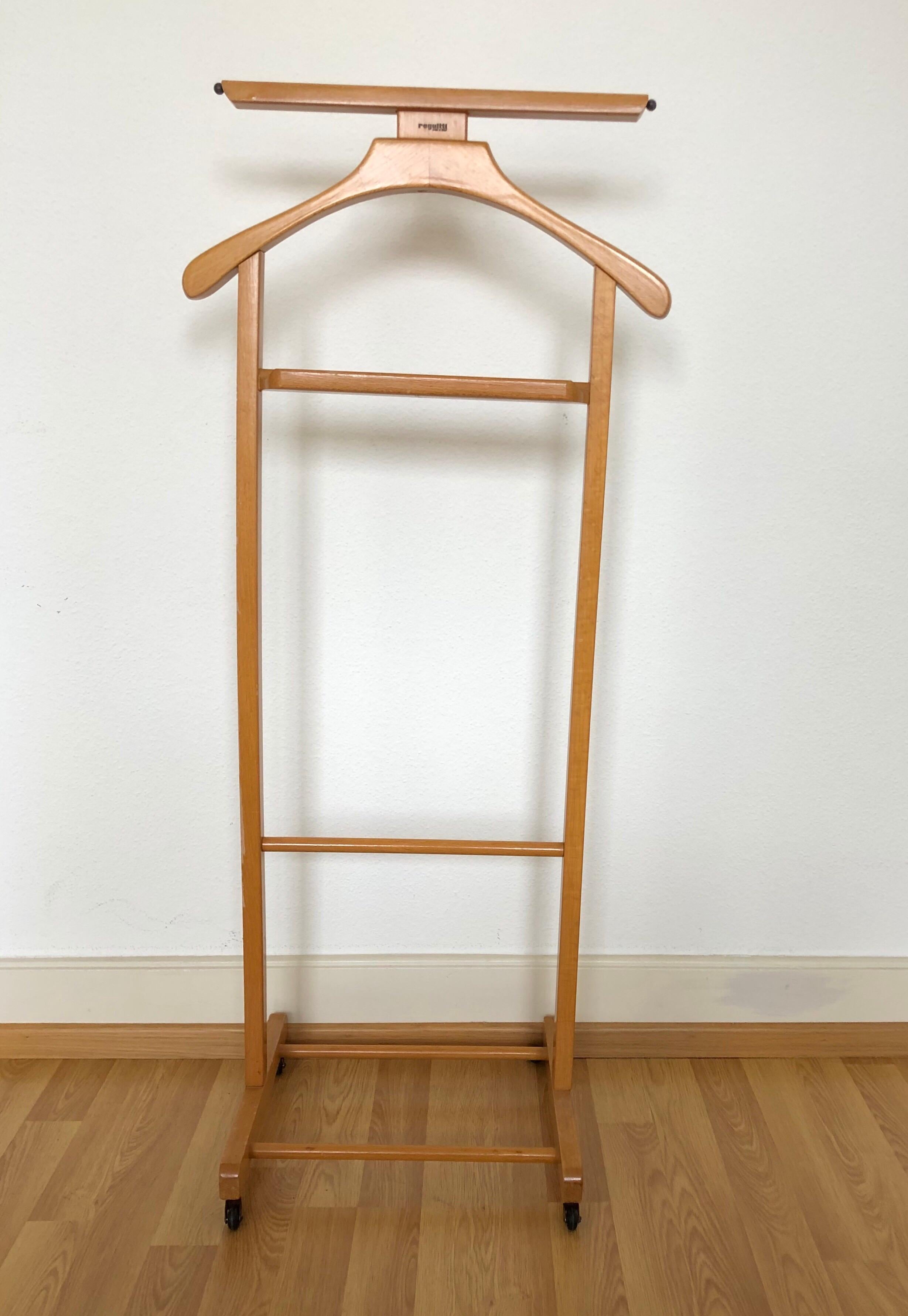 Mid-Century Modern Gentleman's Italian Valet Stand, Fratelli Reguitti, Midcentury SALE