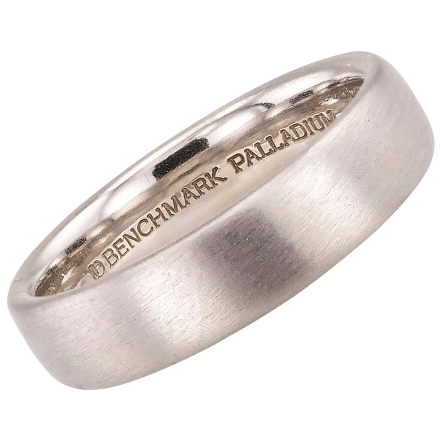 Gentlemans Palladium Wedding Band Size 9.25 For Sale at 1stDibs | palladium  wedding bands, palladium wedding rings, palladium band