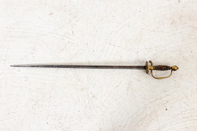 Gentleman's Sword, circa 1700s In Good Condition In Stamford, CT