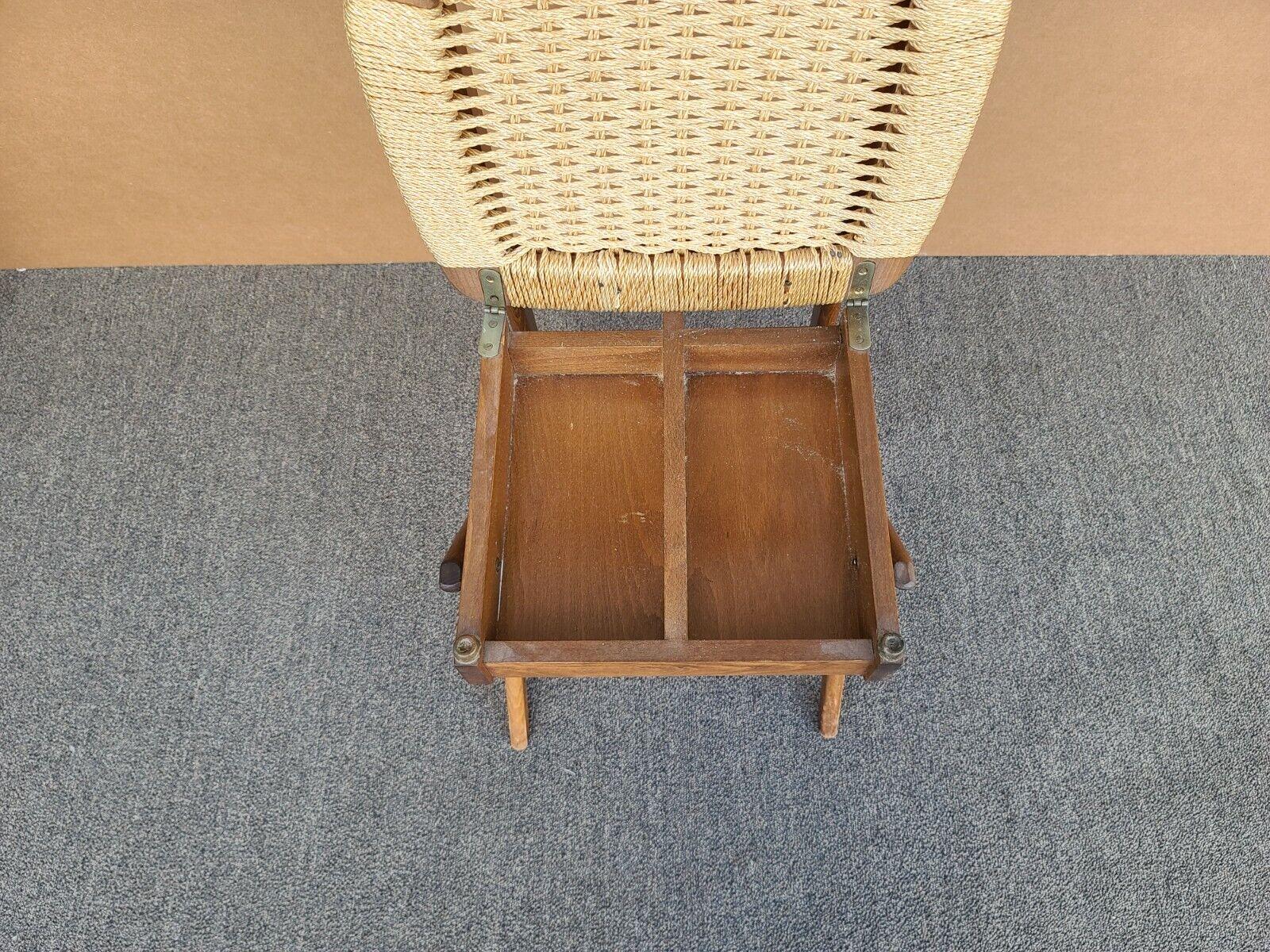 Gentleman's Valet Chair Hans Wegner MCM Yugoslavia In Good Condition In Lake Worth, FL