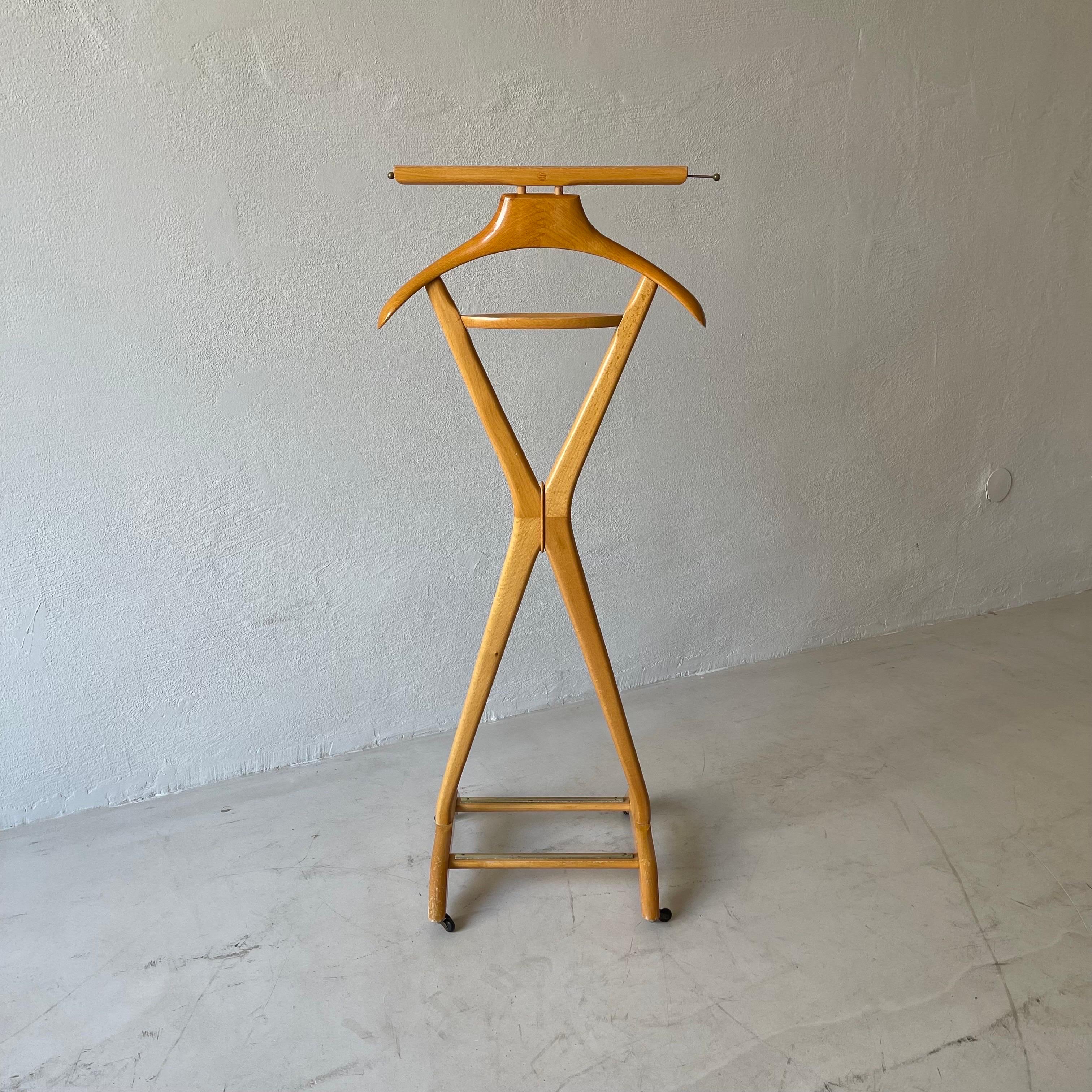 Italian Gentleman's Valet Stand by Ico Parisi and Fratelli Reguitti, Italy 1950s For Sale
