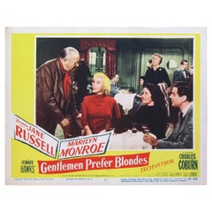 Vintage Gentlemen Prefer Blondes, Unframed Poster, 1953