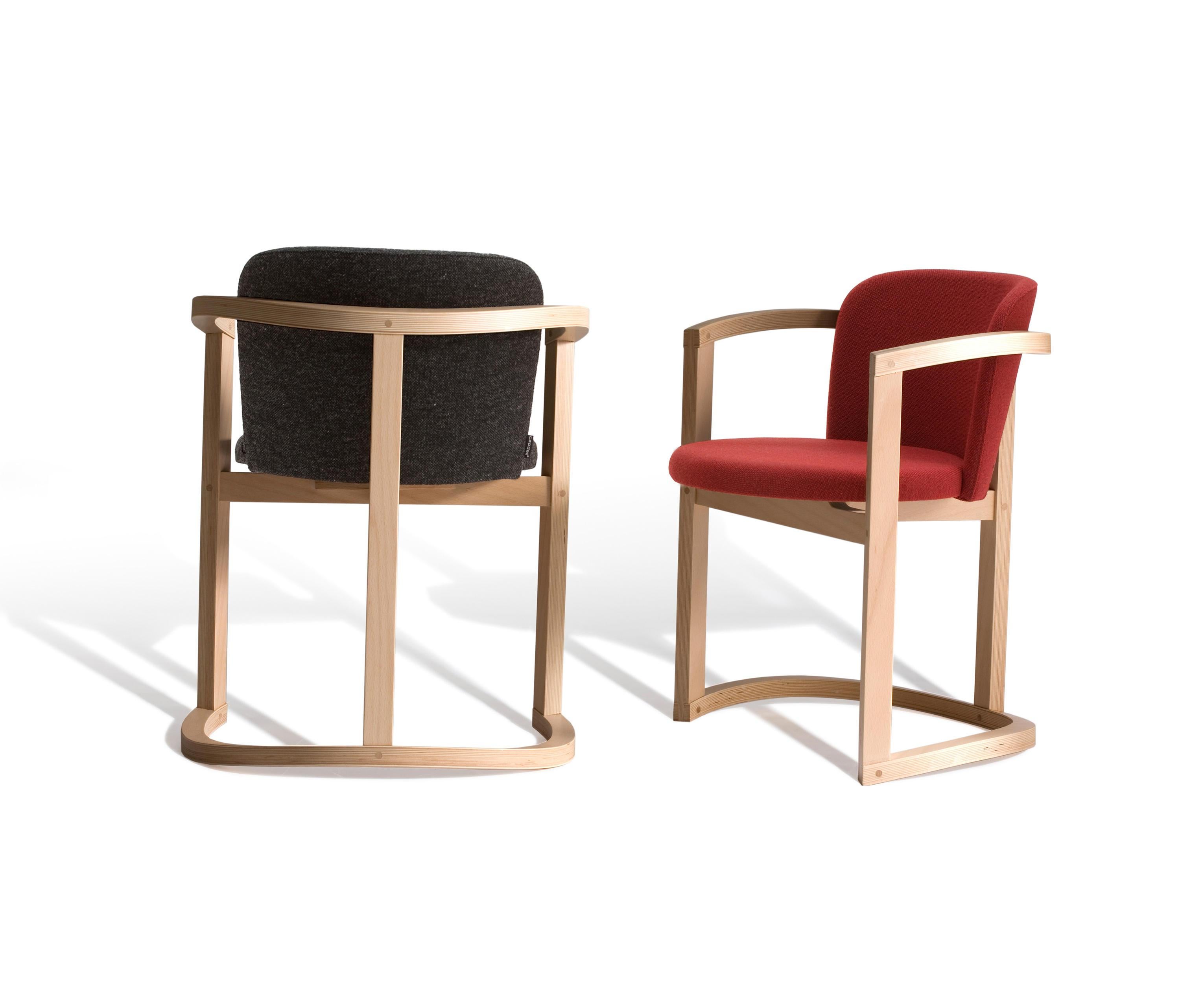 Gently Rocking DIning Armchair Inspired By Japanese Tradition In New Condition For Sale In NEW YORK, NY