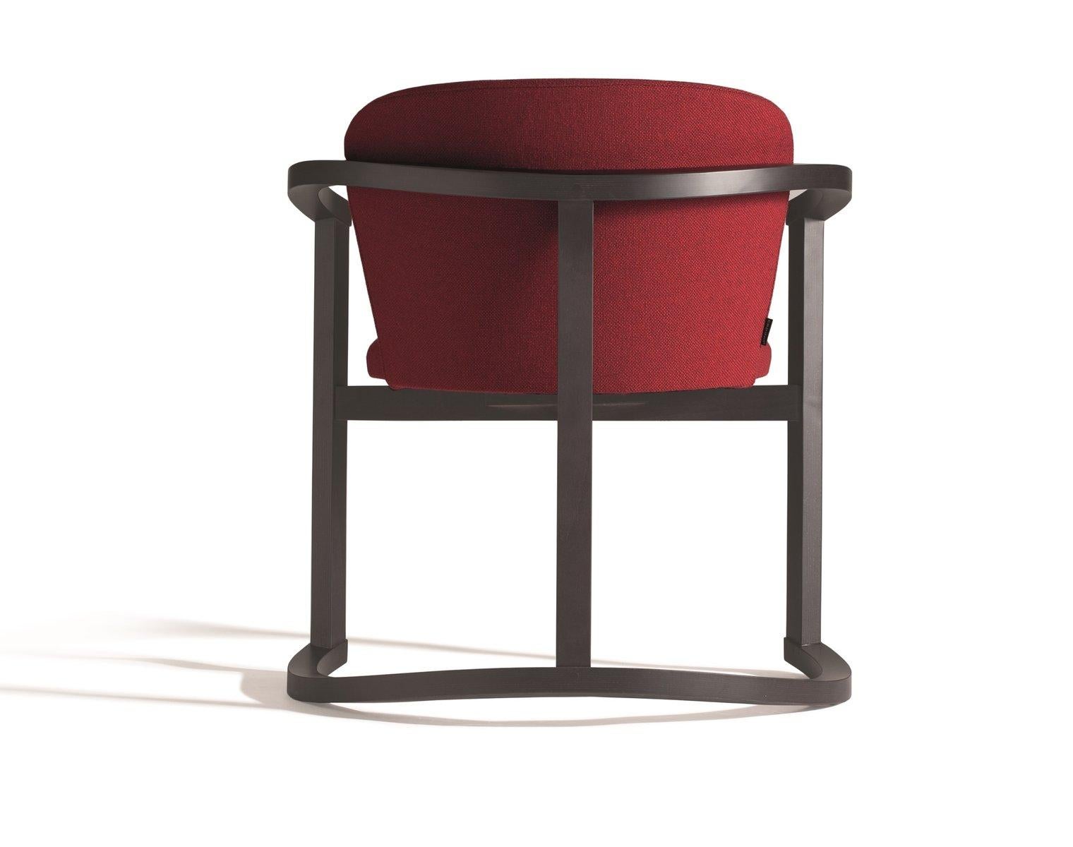 Contemporary Gently Rocking DIning Armchair Inspired By Japanese Tradition For Sale
