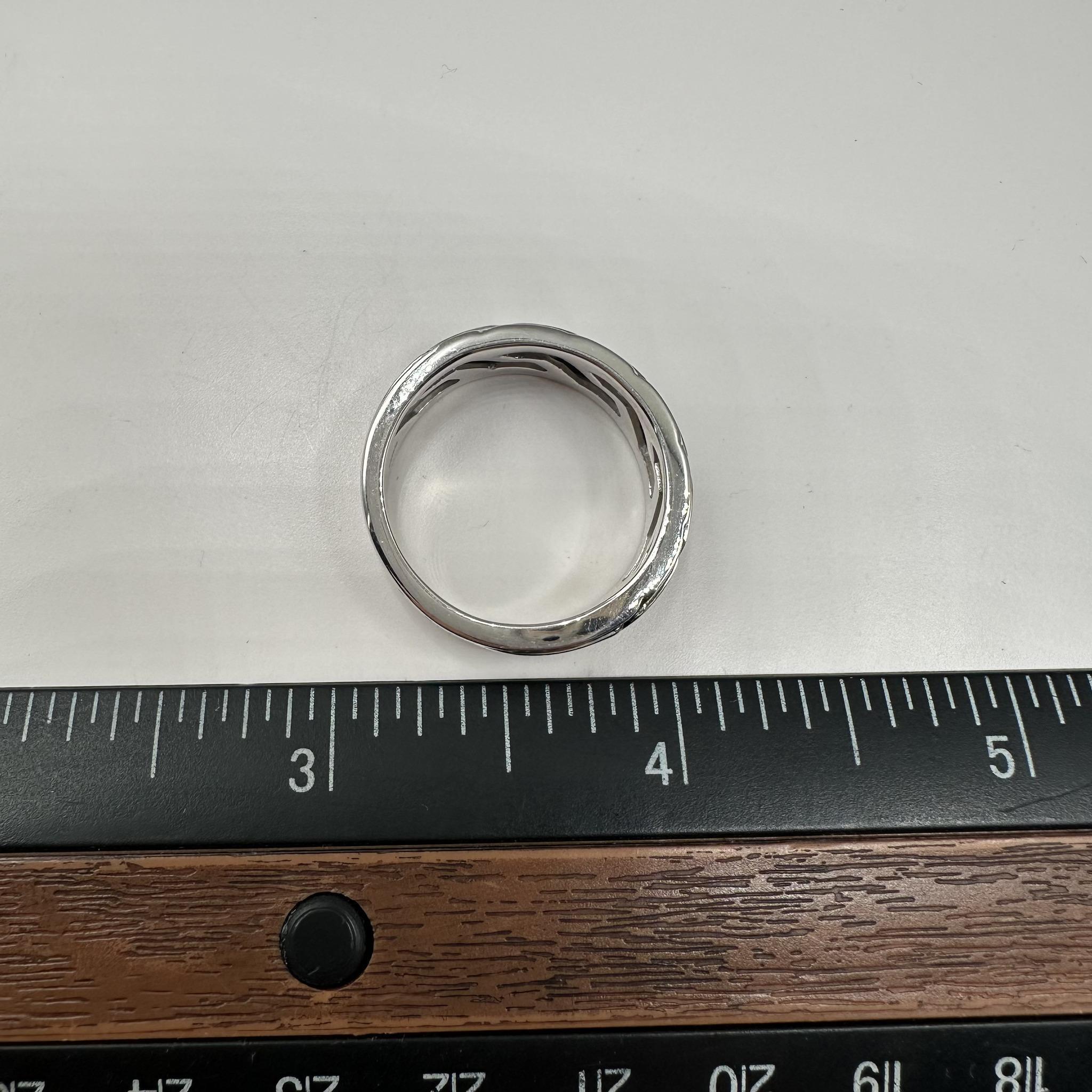 Bague en argent pour homme avec diamant - 0.20ctw, Taille 10, Nouveau Neuf - En vente à West Hempstead, NY