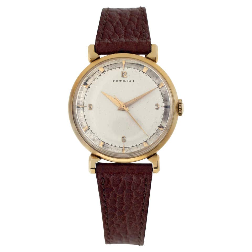 Hamilton Yellow Gold Coronado Wristwatch at 1stDibs hamilton coronado