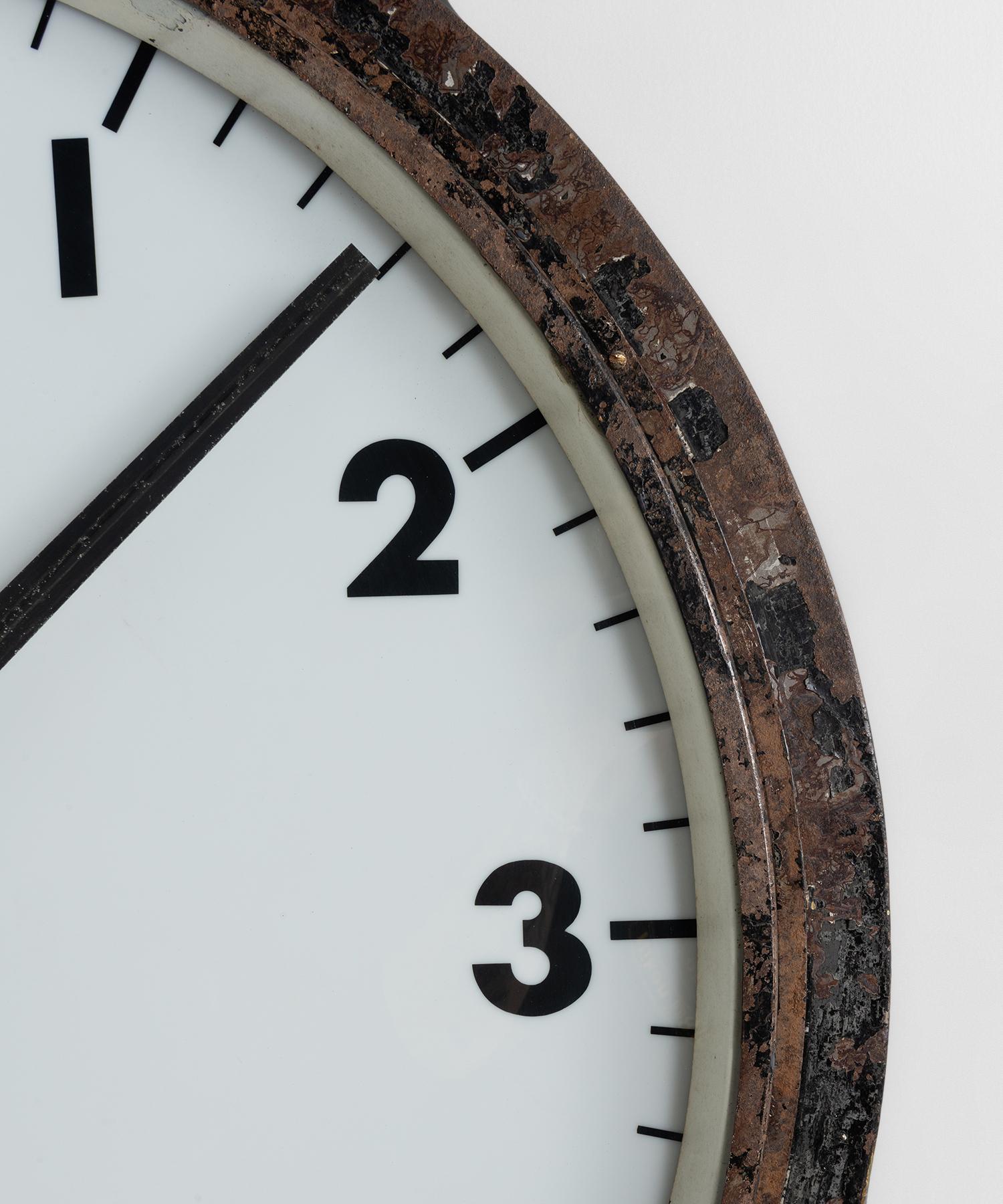 English Gents of Leicester Factory Clock