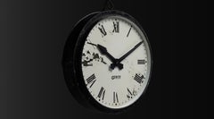 Massive 40 inch Station Clock, England circa 1920