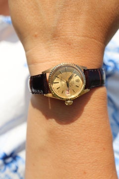 Genuine 18k Rolex 6517 Oyster Perpetual Watch. Ladies ROLEX 18k Yellow Gold.