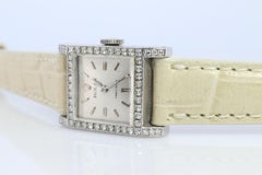 Genuine 18k Rolex 9356 Precision . 18k Gold Ladies Diamond Rolex Manual Watch