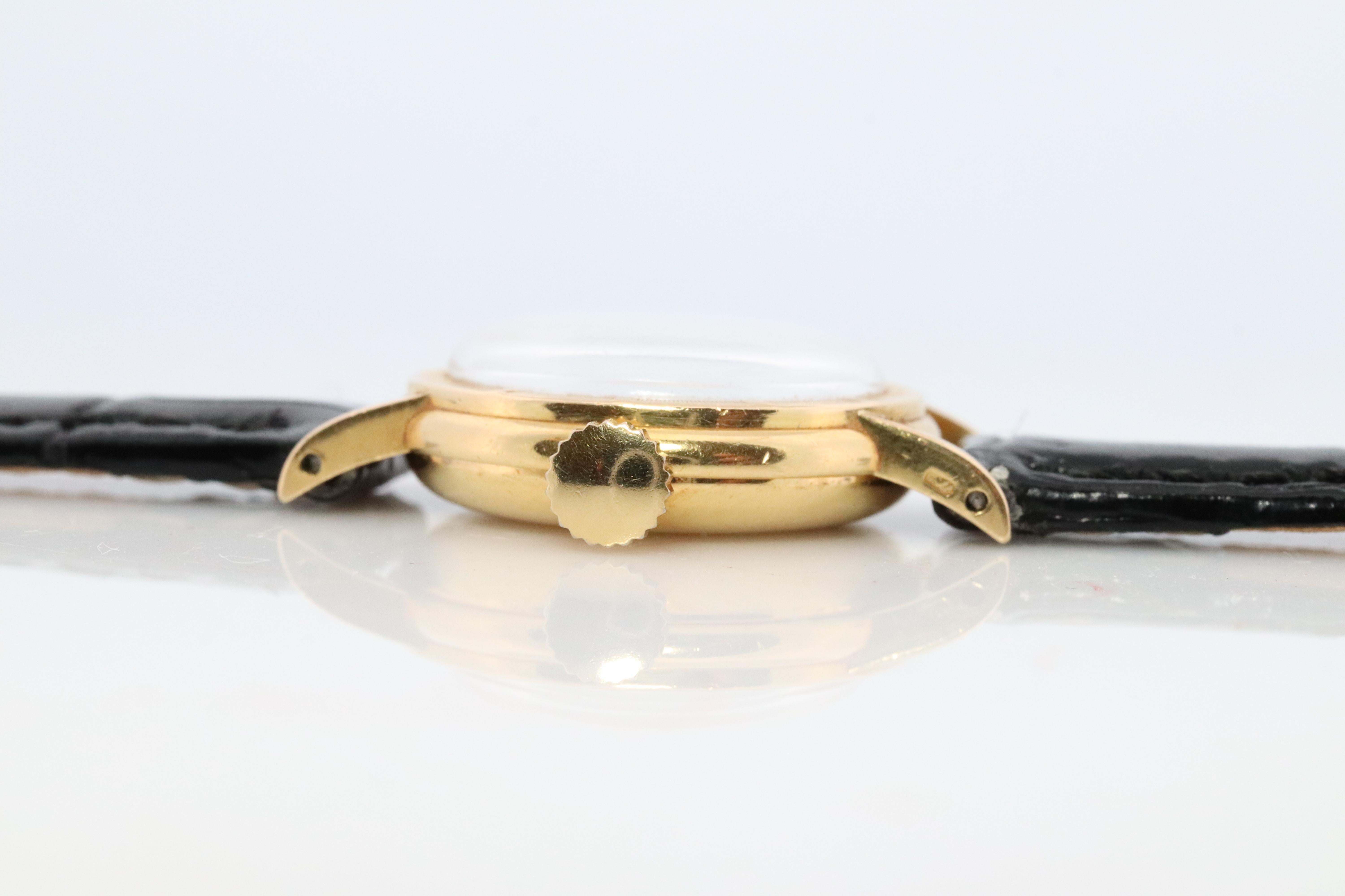 Women's Genuine 18k Rolex Precision Watch. 18k Gold Ladies 2608 Rolex Manual Watch