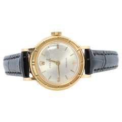 Genuine 18k Rolex Precision Watch. 18k Gold Ladies 2608 Rolex Manual Watch